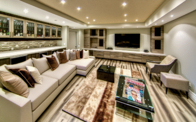 Crafting Luxury Below Ground: Exploring the Latest in Custom Basement Finishing Trends for Saskatoon Homes